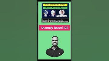 Anomaly Based or Heuristic or Behaviour Based Intrusion Detection Systems (IDS) 💥 #shorts - 231