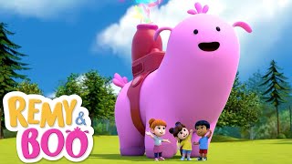Remy and InflatiBoo Have a BIG Fun Day | Remy & Boo | Universal Kids