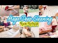 MEGA DEEP CLEANING ROUTINE! FAMILY ROOM REFRESH! SUPER SPEED CLEAN WITH ME! HOUSE CLEANING