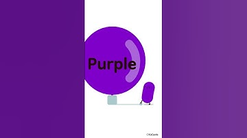 Learn Colors with Jellybo 🟣 Purple 🟣 Colors for Kids #JunyTony #shorts #colors