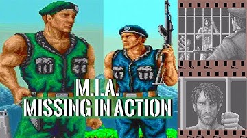 M.I.A. Missing in Action 1989 Gameplay | Arcade 084