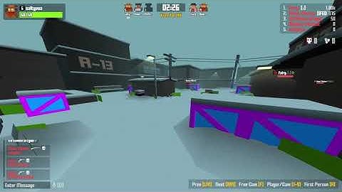 Krunker hacker using wall hacks