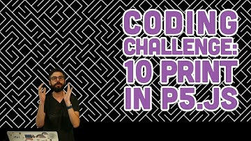 Coding Challenge #76: 10PRINT in p5.js