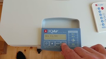 IQAir Multi Gas GC Series -  How to Reset Filters