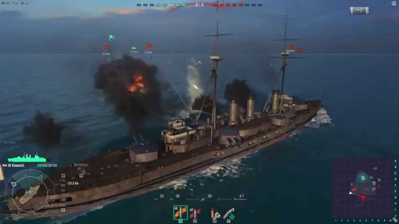 World Of Warships Tier 3 Battleship