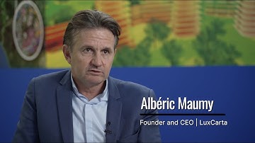 Interview with Albéric Maumy: MWC 2023, LuxCarta