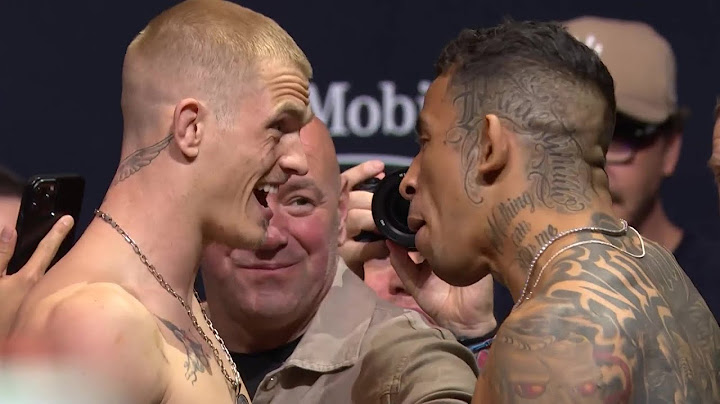 UFC Канзас: Битвы взглядов и финальные слова
