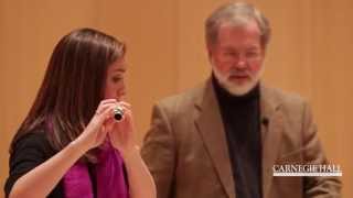 Carnegie Hall Flute Master Class: Beethoven's Leonore Overture No. 3