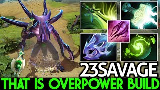 23SAVAGE [Faceless Void] Max Attack Speed Build That is Overpower Dota 2