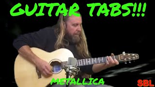 Metallica For Whom The Bell Tolls Fingerstyle {TABS} chords
