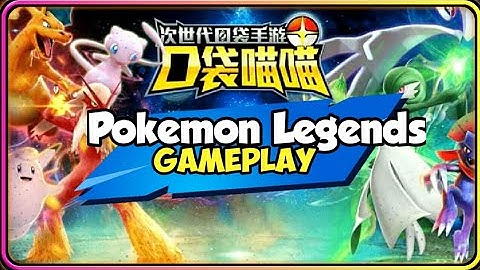 Pokemon Legends:  Pokemon 3d game on Android 2021 Gameplay Walkthrough