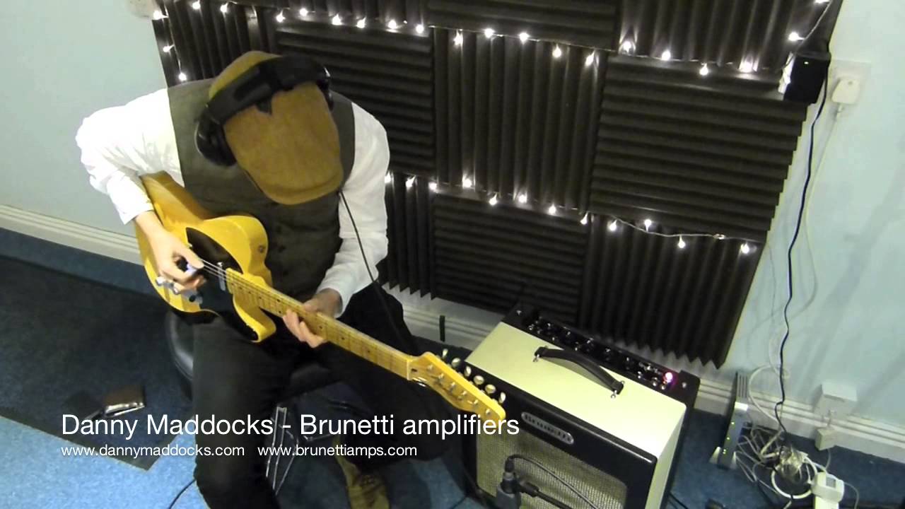 Brunetti Guitar Amp Demo - YouTube
