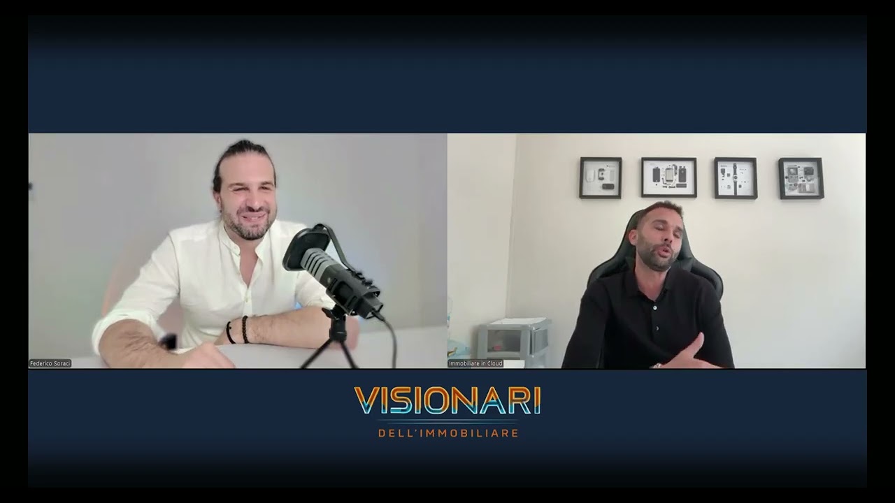 Visionari #13 – Federico Soraci intervista Andrea Ballato: come l’AI potenzia l’agente immobiliare