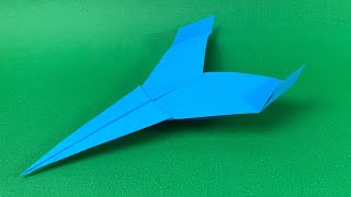 How to make a jet plane from paper? (simple)