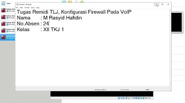 Konfigurasi Firewall Pada VoIP Asterisk (Debian)