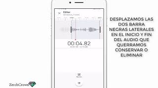 Como editar audios grabados sin Apps en dispositivos HUAWEI [ANDROID] screenshot 1