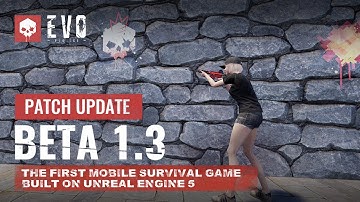 Beta 1.3 // Patch Update - PROJECT EVO