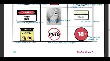 class 7 English unit 10/grade 7 English guide/unt 10 exercise