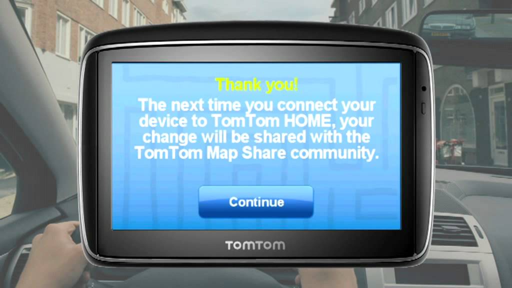 TomTom MapShare Technology YouTube