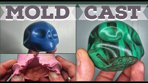 How To - Full Silicone Cut Block Mold Making Tutorial For Beginner Resin Casting .