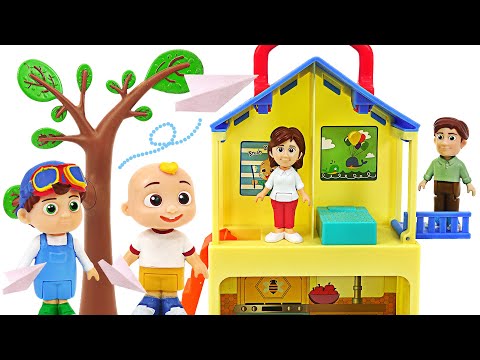 Have <strong>fun</strong> with JJ and Tom Tom <strong>at</strong> Cocomelon House! | PinkyPopTOY