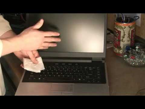 How to Clean a Laptop Screen With Household Products