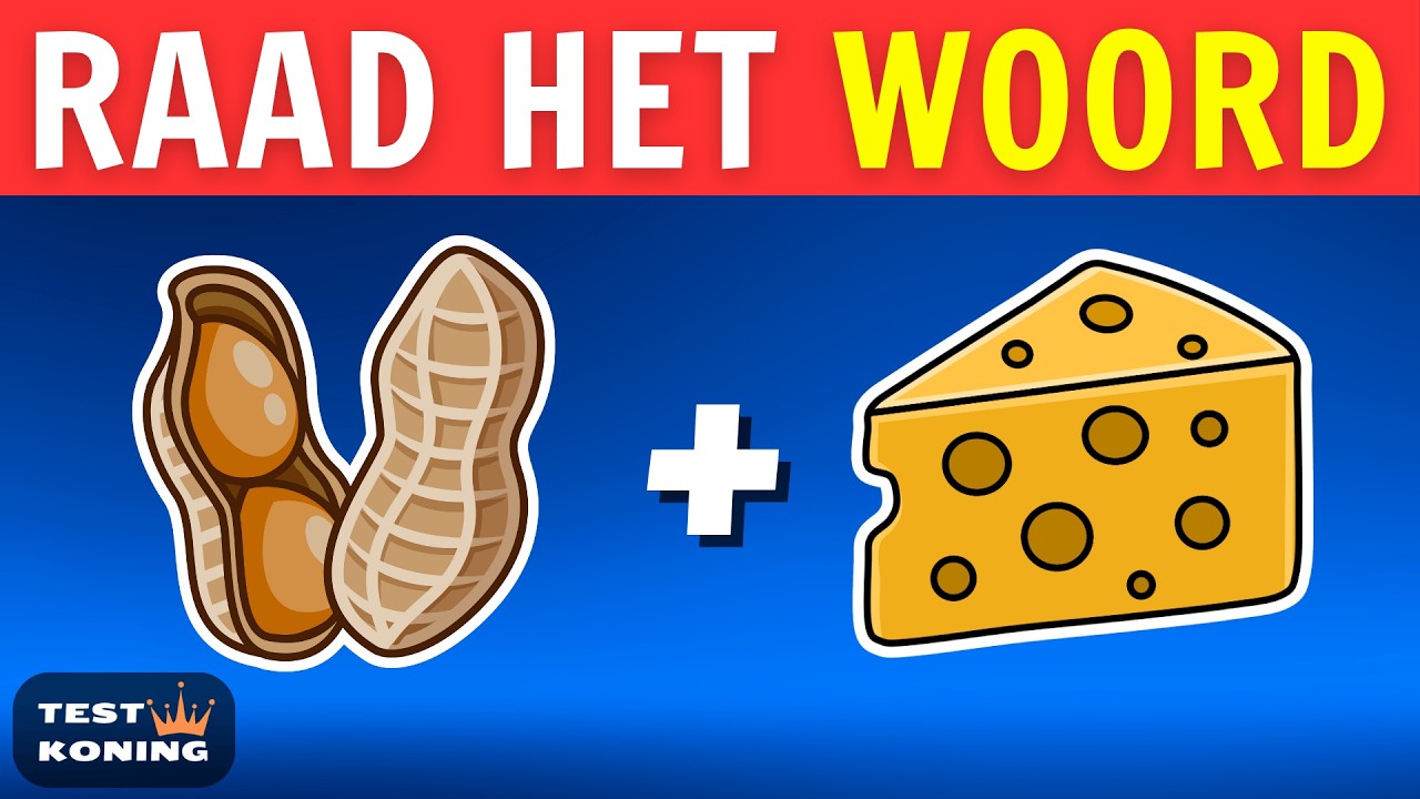 Emoji Quiz 2026 🤔| Raad Het Woord