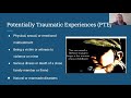 UTTEC 20-21 Webinar Series: Post Traumatic Stress Disorder (PTSD) and Its Effect on the Brain