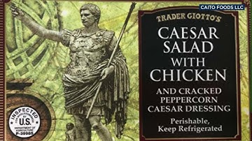 Alert issued for salads, wraps from Trader Joe