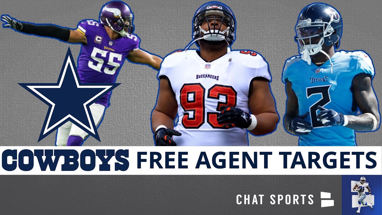 Cowboys Rumors: 10 Free Agent Targets For The Cowboys Ft. Julio Jones, Ndamukong Suh + Anthony Barr