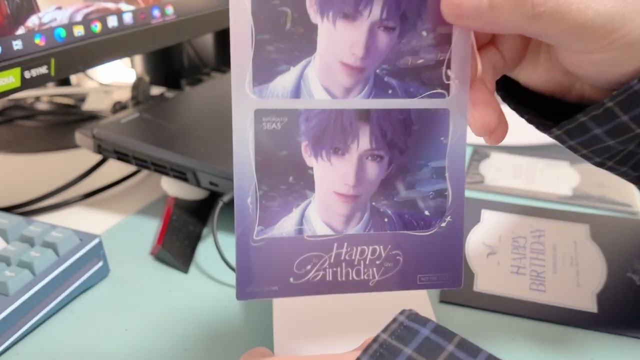 [Love and Deepspace] Official Merch Unboxing: Rafayel Birthday Merch 2025