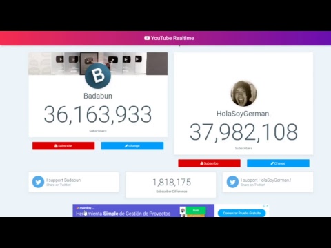 Emisión en directo de HolaSoyGerman vs Badabun