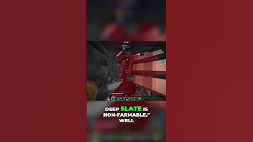 Minecraft  How to Farm Deepslate Unbelievable Method! #minecraft #gaming