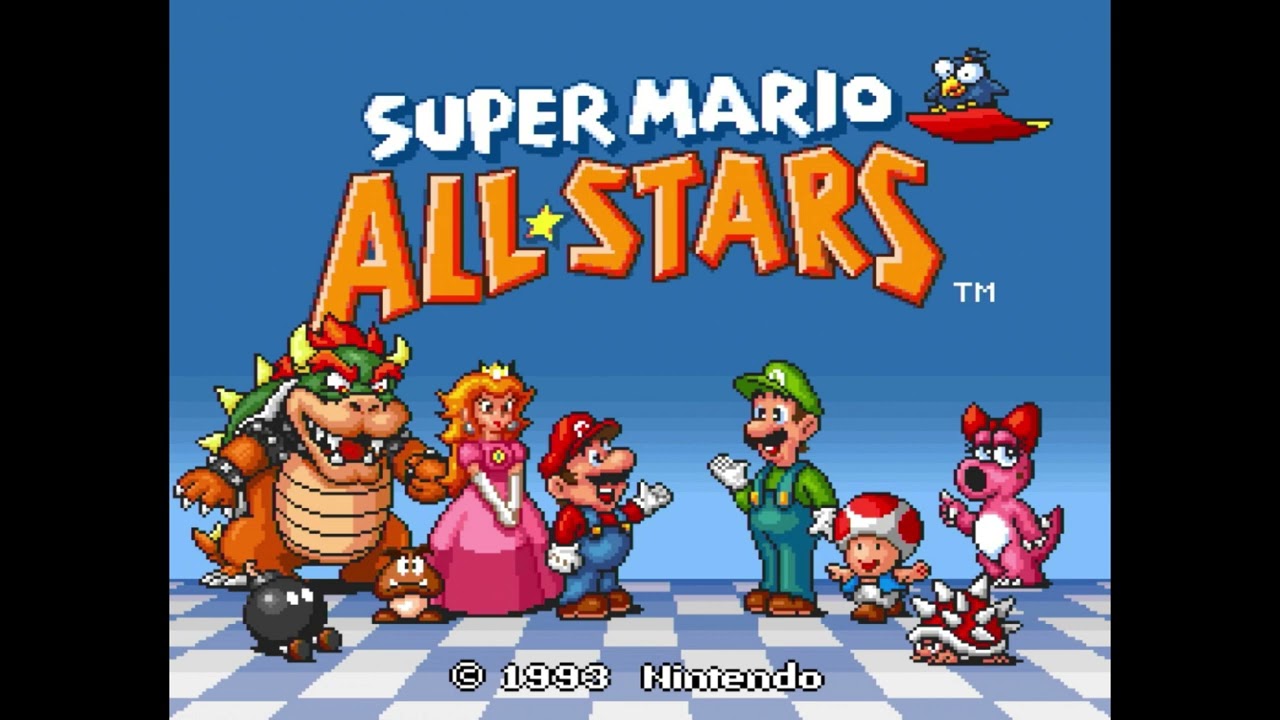 super mario allstars musiksaga
