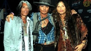 AEROSMITH & JOHNNY DEPP L.A. FORUM 7/30/14 '10 INCH'