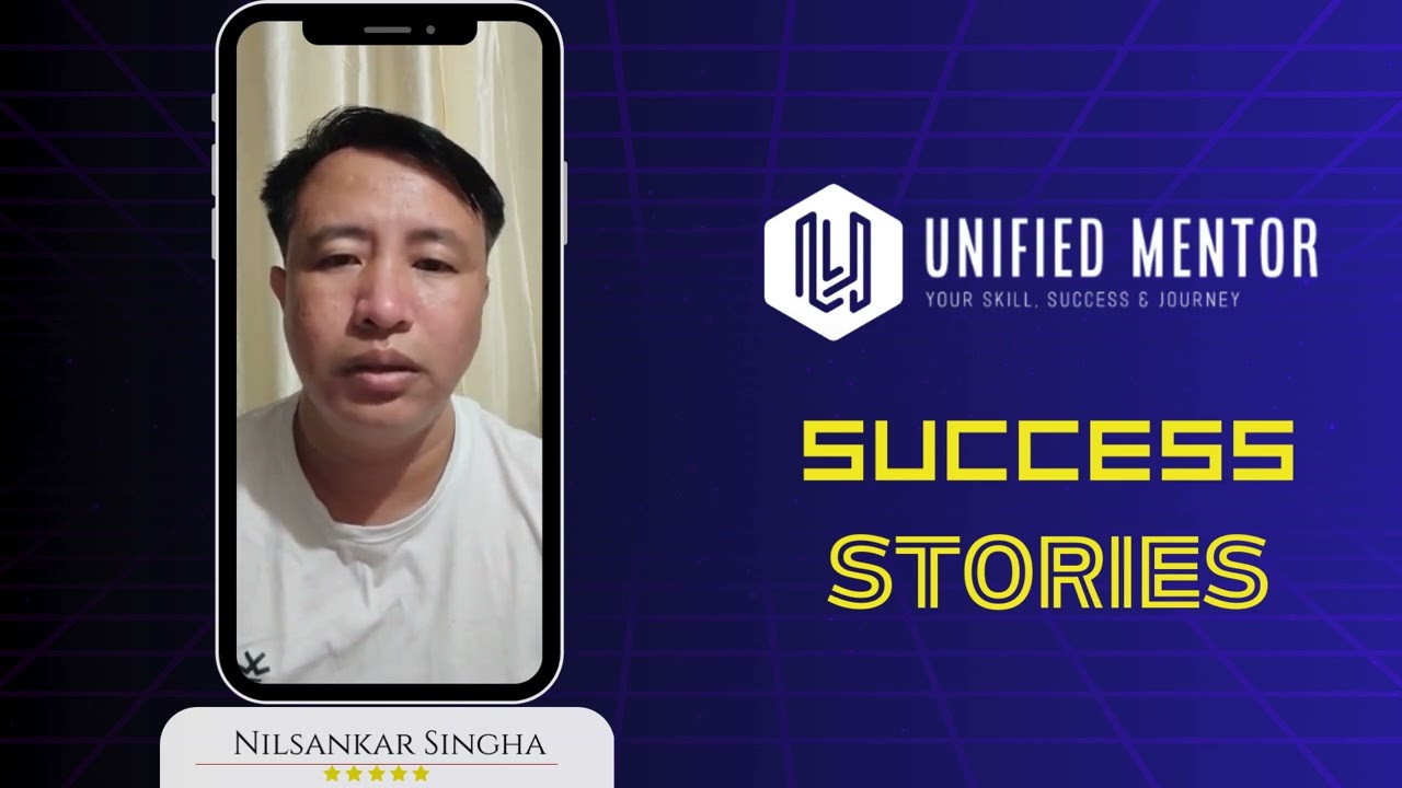 Nilsankar Singha's Experience At Unfied Mentor As An Intern.