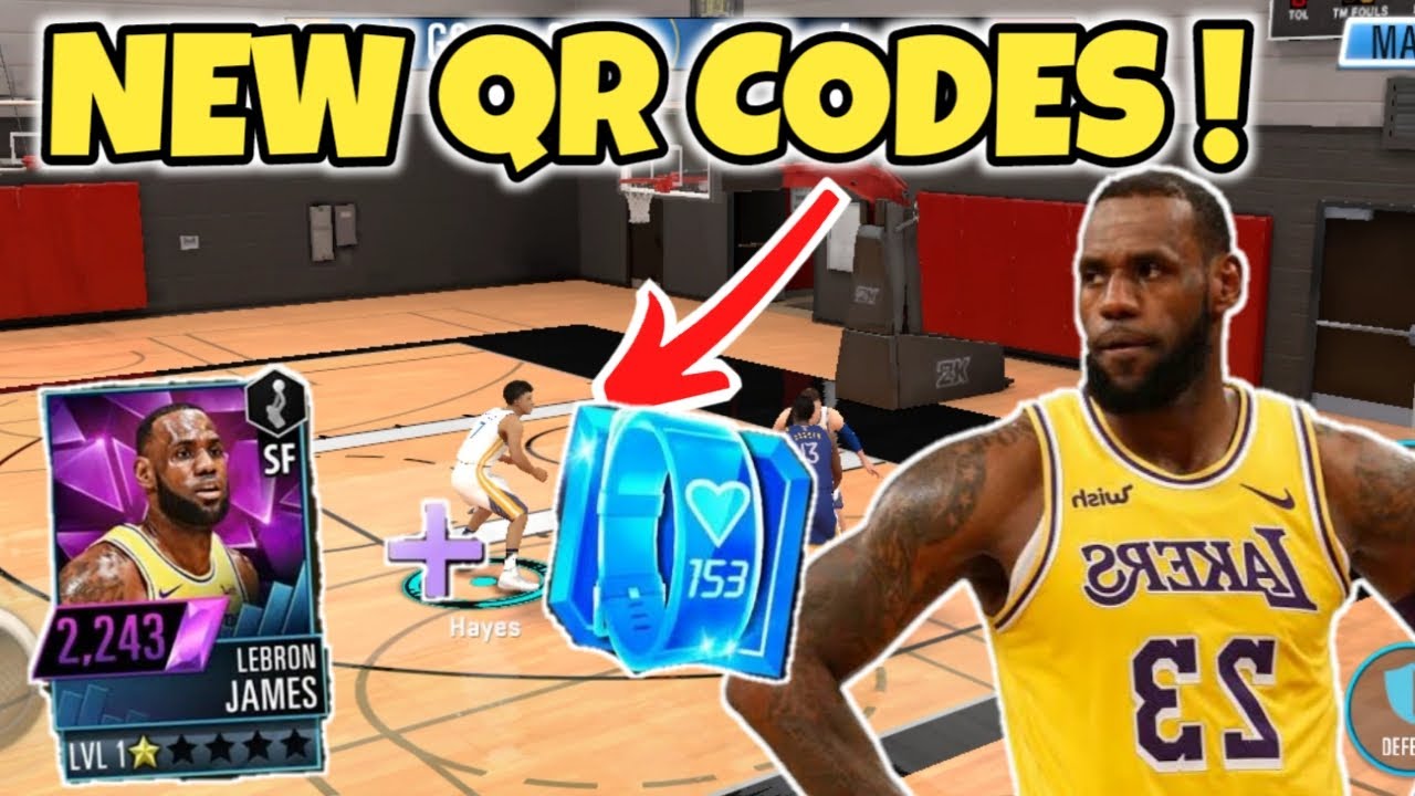 *New QR Codes* NBA 2k Mobile Redeem Codes NBA 2k