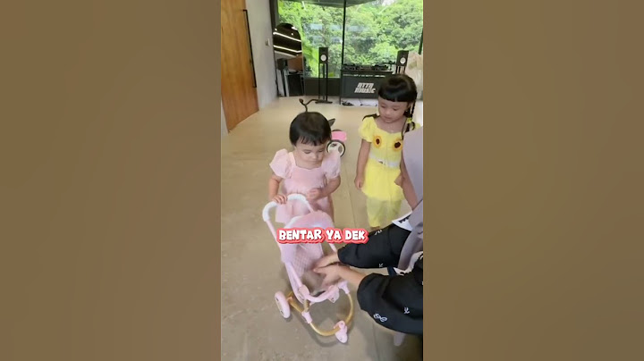 AMEENA GAMAU WAS HELPED TO MOVE TO HER BIKE BY SUROH ##ameena #attahalilintar #aurelhermansyah