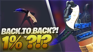 BACK TO BACK INSANE PULLS?!? HOW IS THIS POSSIBLE?!? (CSGOROLL) | AidenGambles