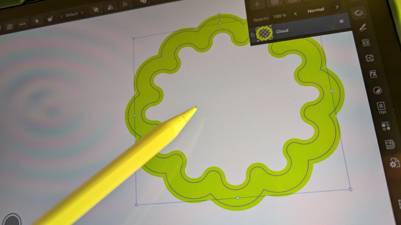 How to Use the Contour Tool on Affinity Designer - Easy iPad Quick Guide