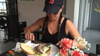 Hamburger Review  Newark Ironbound Section 973 732 9750   Best Burger Bound we offer more than the b