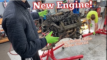 Picking Up The Engine For My $1500 E39 540i 6 Speed V8