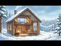 Peaceful Snowy Winter Days: Cozy Home Dinner & Quiet Moment | Ghibli-Style ASMR