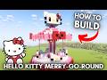 Minecraft Tutorial | How To Build a Hello Kitty Carousel!