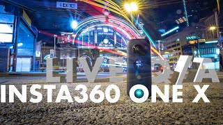 Insta 360 OnE X: How to live stream in tiny planet mode