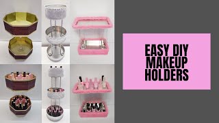 : Easy DIY Makeup Holders! 3 Ideas | DIY Makeup / Toiletry Organizer