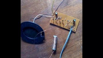 HOME MADE BFO METAL DETECTOR- Part 1