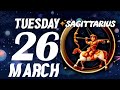 Sagittarius  smells like money see lots of bills horoscope for today march 26