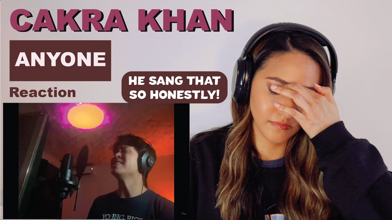 Cakra Khan - Anyone (Demi Lovato Cover) | REACTION!!