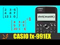 Casio Classwiz FX-991EX FX-87DEX FX-570EX Matrix ...